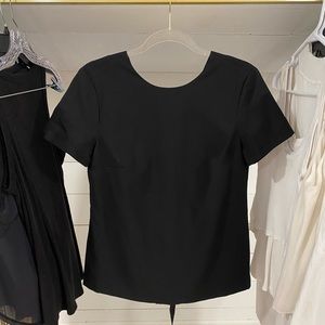 Black Tie Back Banana Republic Top